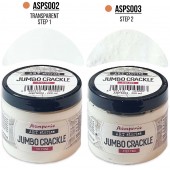 Набор для создания крупного кракле - пасты Stamperia Jumbo Crackle ASPS002+ASPS003, 2х200мл